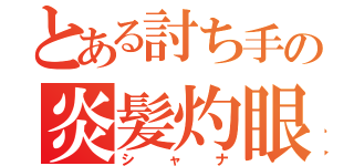 とある討ち手の炎髪灼眼（シャナ）