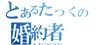 とあるたっくの婚約者（ａ ｐｒｉｎｃｉｐａｌ）