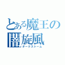 とある魔王の闇旋風（ダークストーム）