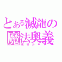 とある滅龍の魔法奧義（魔導少年）