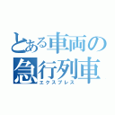 とある車両の急行列車（エクスプレス）