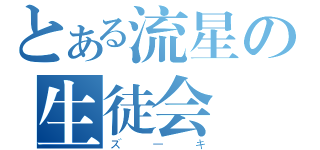 とある流星の生徒会長（ズ－キ）