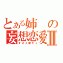 とある姉の妄想恋愛Ⅱ（ダメ人間だ☆）