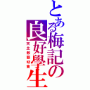 とある梅記の良好學生（天主教慈幼會）