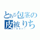 とある包茎の皮被りちんぽ（（ださい））