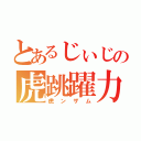 とあるじぃじの虎跳躍力（虎ンザム）