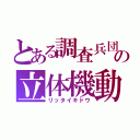 とある調査兵団の立体機動（リッタイキドウ）