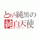 とある純黒の純白天使（モノクローマー）