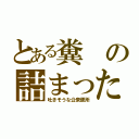 とある糞の詰まった（吐きそうな公衆便所）