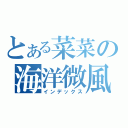 とある菜菜の海洋微風（インデックス）