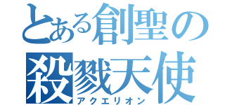 とある創聖の殺戮天使（アクエリオン）