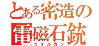 とある密造の電磁石銃（コイルガン）