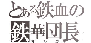 とある鉄血の鉄華団長（オルガ）