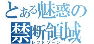 とある魅惑の禁断領域（レッドゾーン）