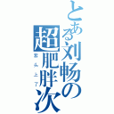 とある刘畅の超肥胖次（套 头 上 了）