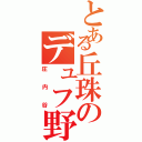 とある丘珠のデュフ野郎（庄内谷）