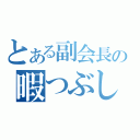 とある副会長の暇つぶし（）