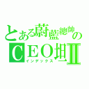 とある蔚藍總帥のＣＥＯ坦Ⅱ（インデックス）