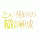 とある術師の黄金練成（アルス＝マグナ）