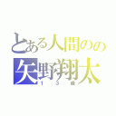 とある人間のの矢野翔太（１３歳）