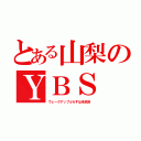 とある山梨のＹＢＳ（ウェークアップぷらすは未放送）