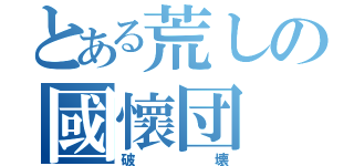 とある荒しの國懷団（破壊）