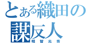 とある織田の謀反人（明智光秀）