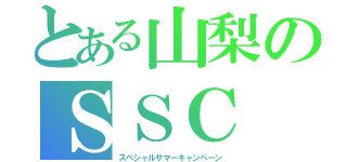 とある山梨のＳＳＣ（スペシャルサマーキャンペーン）