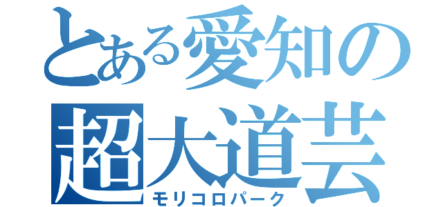 とある愛知の超大道芸祭（モリコロパーク）