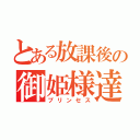 とある放課後の御姫様達（プリンセス）