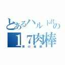 とあるハルト君の１７肉棒（男の象徴）