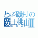 とある磯村の安土桃山城Ⅱ（見晴台）