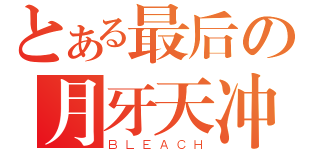 とある最后の月牙天冲（ＢＬＥＡＣＨ）