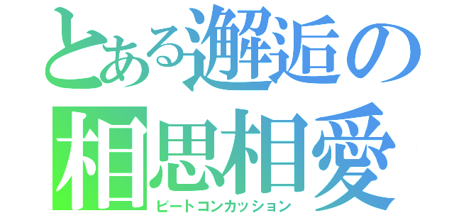 とある邂逅の相思相愛（ビートコンカッション）