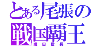 とある尾張の戦国覇王（織田信長）