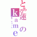 とある蓮のｋａｍｅ（桃—ちょっと）