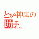 とある神風の助手（ブラックバード）