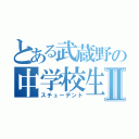 とある武蔵野の中学校生Ⅱ（スチューデント）