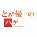 とある優一のハゲ（インデックス）