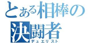 とある相棒の決闘者（デュエリスト）