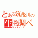 とある筑後川の生物調べ（ジェネレータ）