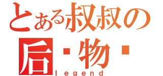 とある叔叔の后宫物语（ｌｅｇｅｎｄ）