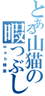 とある山猫の暇つぶし（ｗｅｂ検索）