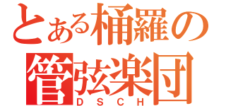 とある桶羅の管弦楽団（ＤＳＣＨ）