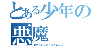 とある少年の悪魔（セバスチャン・ミカエリス）