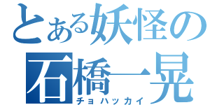 とある妖怪の石橋一晃（チョハッカイ）