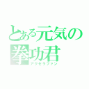 とある元気の拳功君（アクセラファン）