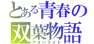 とある青春の双葉物語（アオハライド）