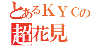 とあるＫＹＣの超花見（）