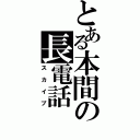 とある本間の長電話（スカイプ）